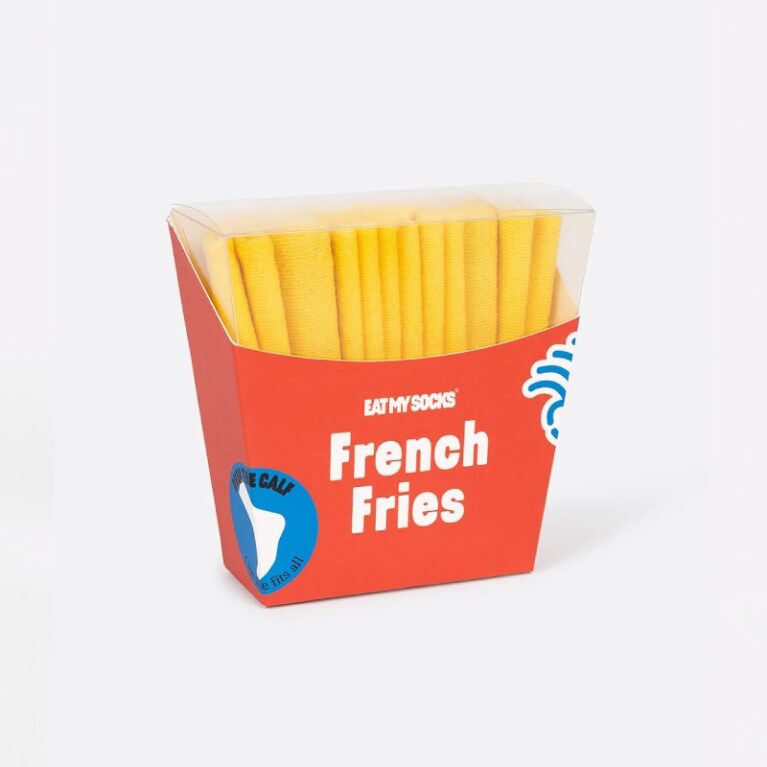 French Fries &#8211; Pair Of Novelty Socks