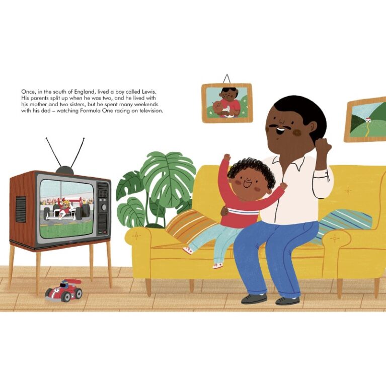 Lewis Hamilton: Little People, Big Dreams &#8211; Hardback Book