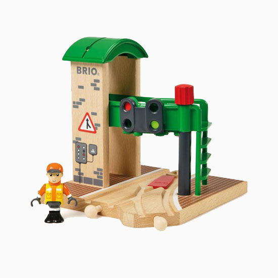 BRIO® Signal Station Wooden Railway 3+