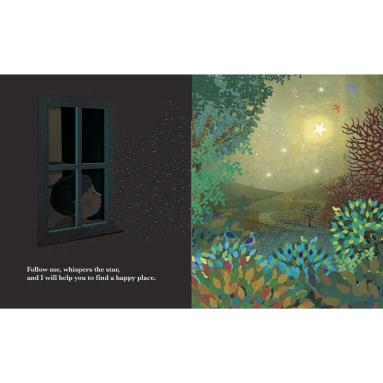 A Happy Place By Britta Teckentrup &#8211; Hardback Book