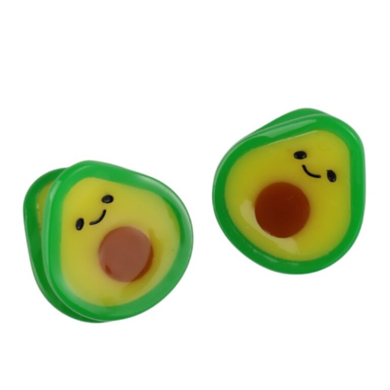Avocado &#8211; Pair Of Claw Hair Clips
