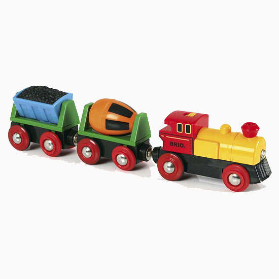 BRIO® Battery Operated Action Train Wooden Railway