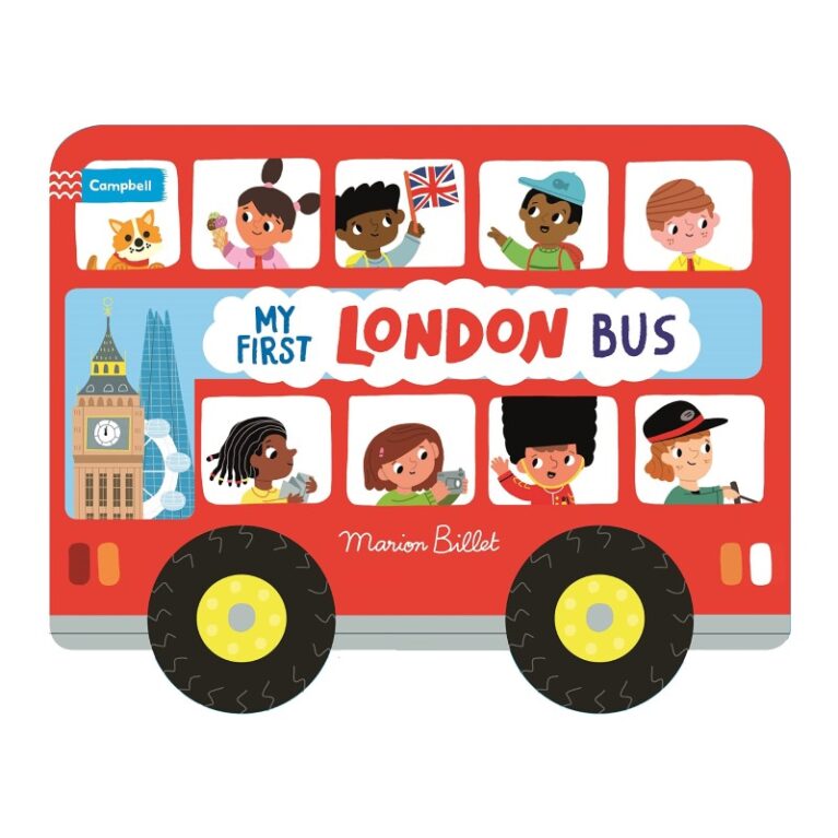 My First London Bus &#8211; Whizzy Wheels Board Book