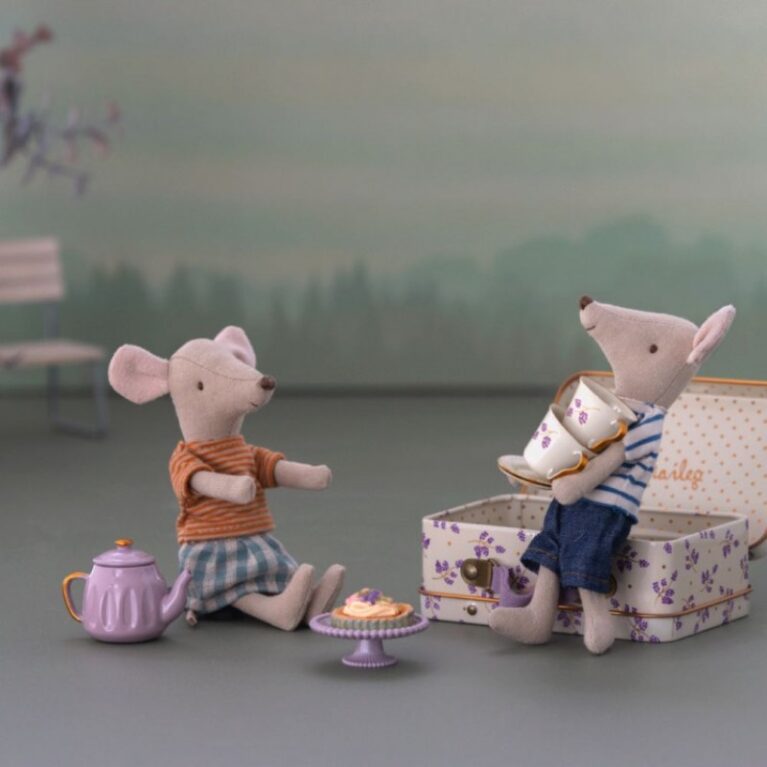 Afternoon Treat Purple Madelaine By Maileg 3+