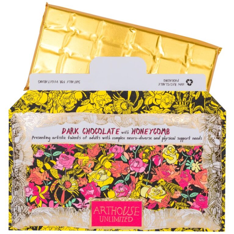 Bee Free &#8211; Honeycomb &#038; Dark Chocolate Bar