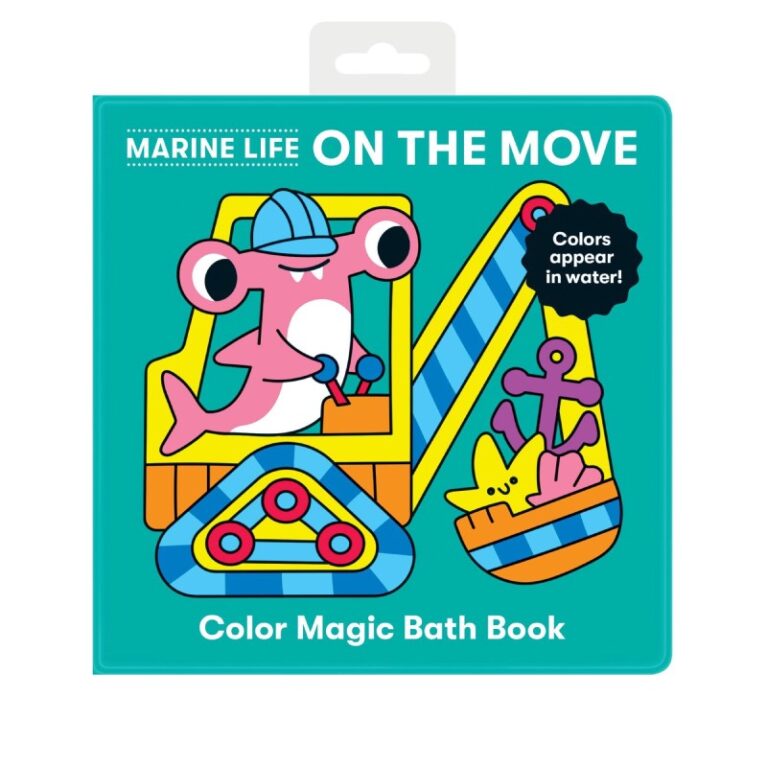 Marine Life On The Move &#8211; Colour Magic Bath Book