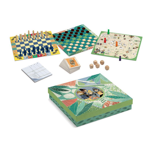 20 Classic Games Boxed By Djeco 6+