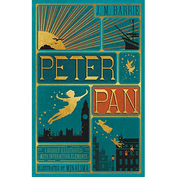 Peter Pan By J.M. Barrie Illustrated Hardback Book