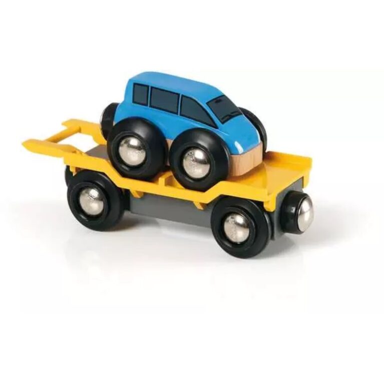 Car Transporter By Brio Wooden Railway 3+