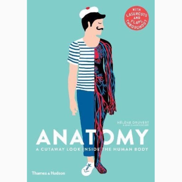 Anatomy: A Cutaway look Inside The Human Body &#8211; Hardback Book