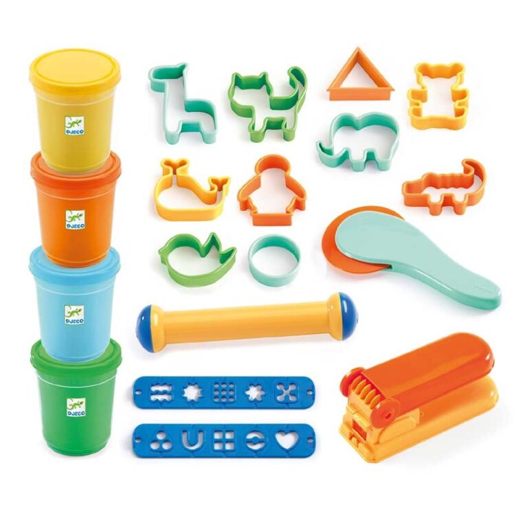 Modelling Clay Starter Set By Djeco 18m+