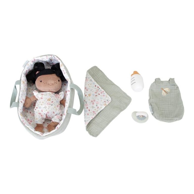 Evi Baby Doll Toy &#038; Accessories By Little Dutch 0+