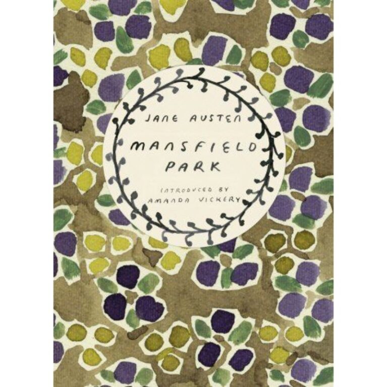 Mansfield Park By Jane Austen &#8211; Paperback Book Vintage Classics