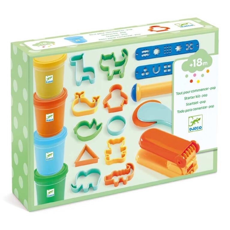 Modelling Clay Starter Set By Djeco 18m+