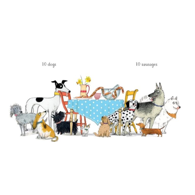 10 Dogs By Emily Gravett &#8211; Paperback Book