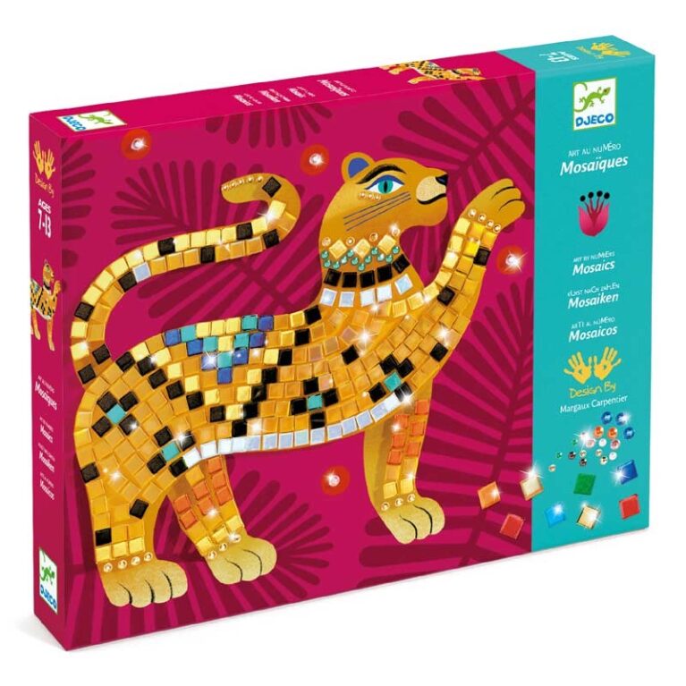 Deep In The Jungle &#8211; Mosaic Craft Kit By Djeco 7+
