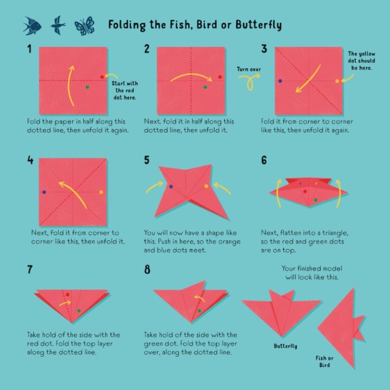 Easy Origami &#8211; Paperback Book