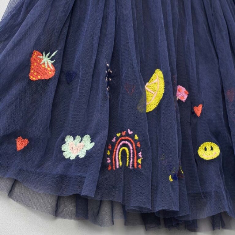 Children&#8217;s Fruit Salad Tulle Skirt 3-5yrs