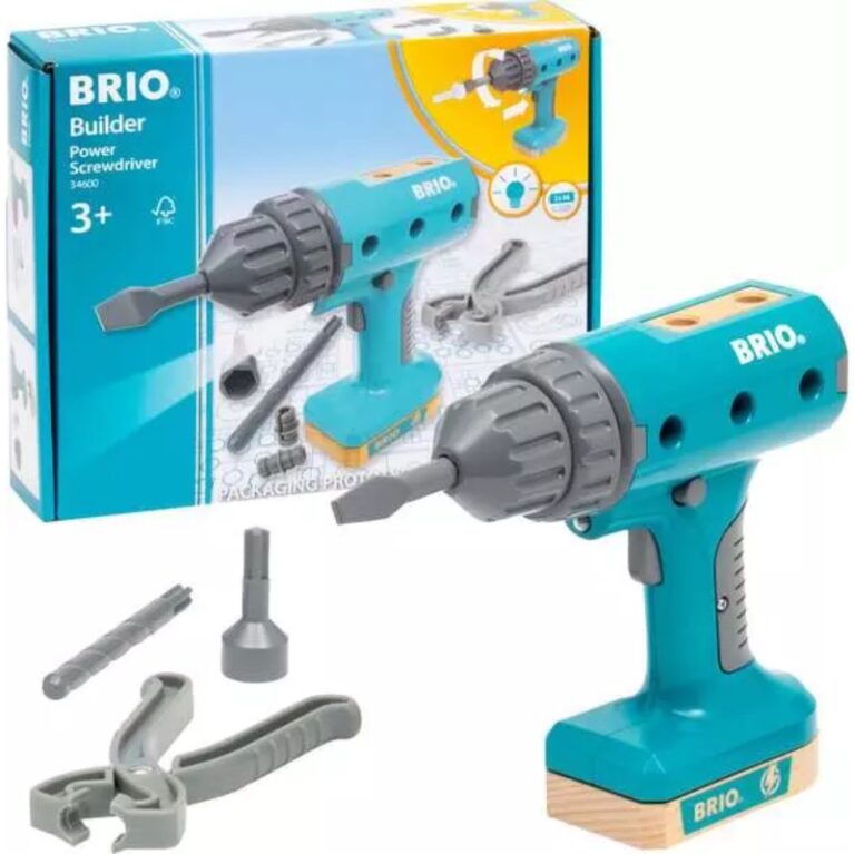 Brio Builder Power Screwdriver Construction Toy 3+