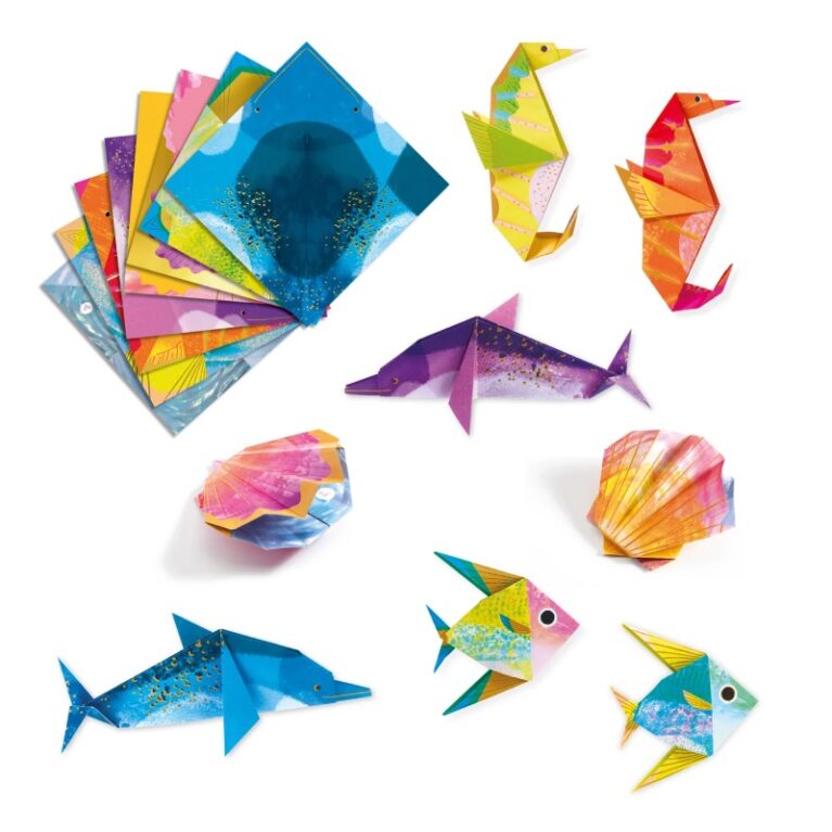Sea Creatures &#8211; Origami Craft Kit 7+
