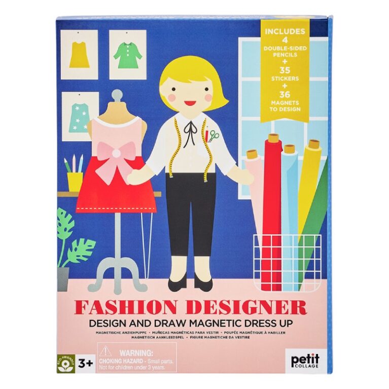 Fashion Designer &#8211; Design &#038; Draw Magnetic Set 3+