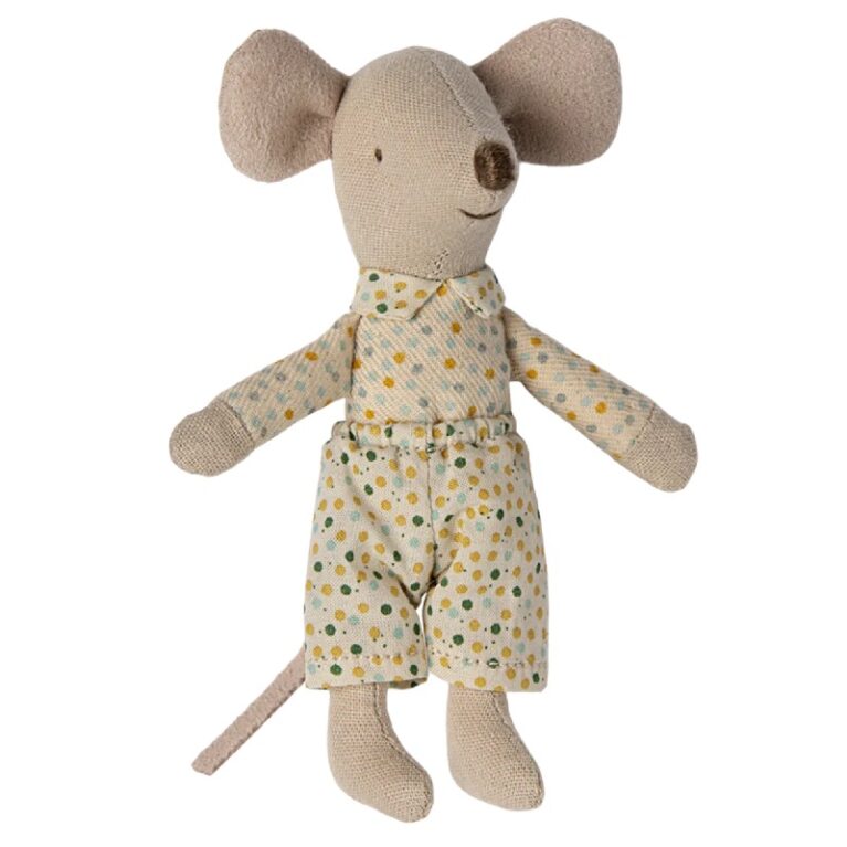 Little Brother Mouse In Matchbox By Maileg 3+