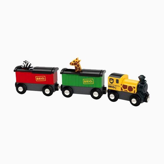 BRIO® Safari Train Wooden Railway Age 3+