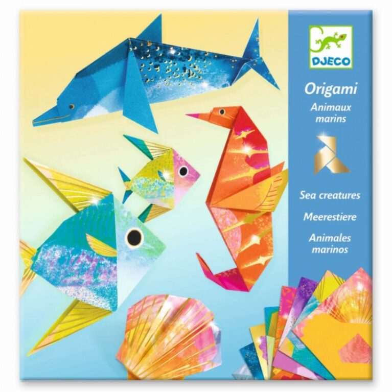 Sea Creatures &#8211; Origami Craft Kit 7+