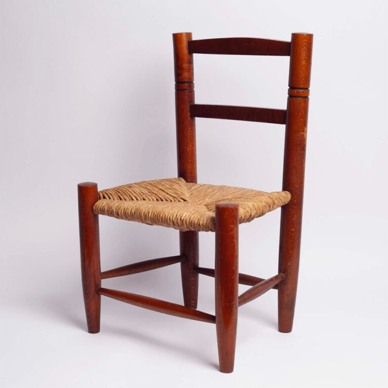 1920s Rush Seated Child&#8217;s Chair