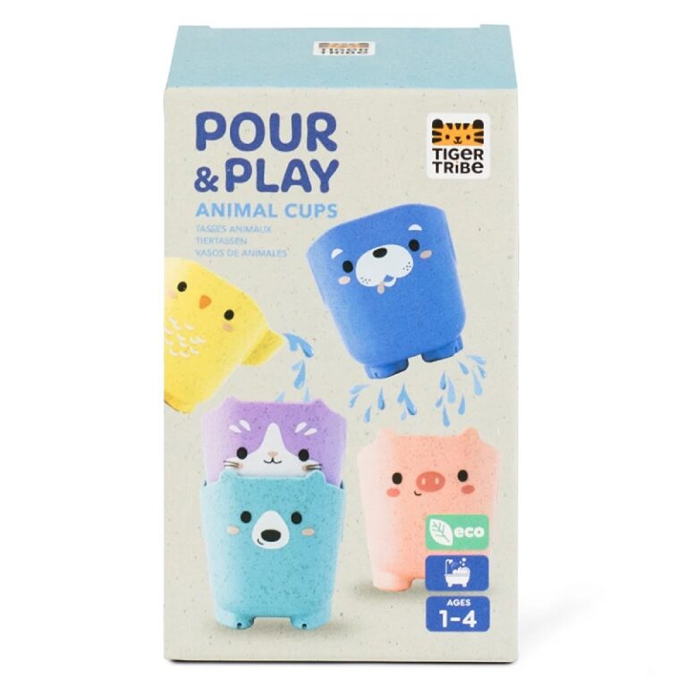 Pour &#038; Play Animal Cups Bath Toy 1+