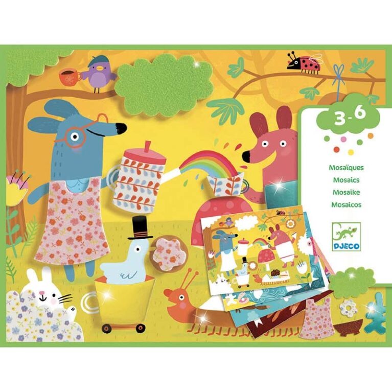 Foam Fun &#8211; Mosaic Craft Kit By Djeco 3+