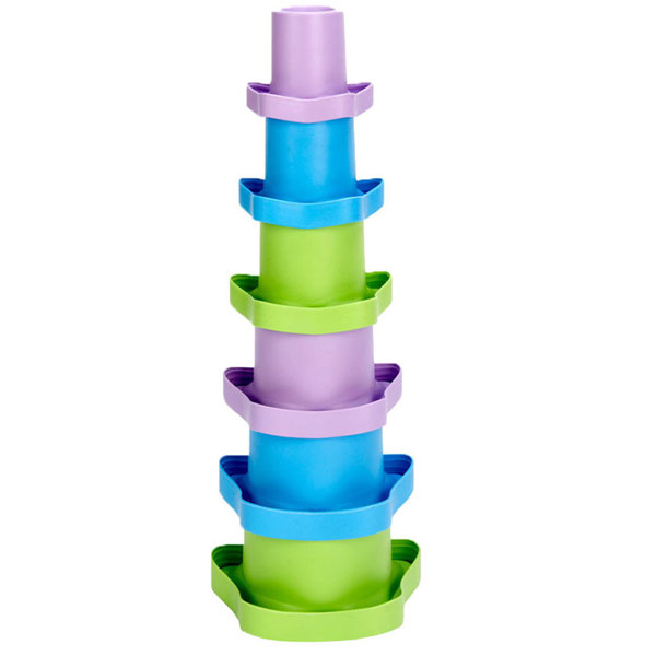 My FIrst Stacking Cups By Green Toys &#8211; Recycled Plastic 6m+