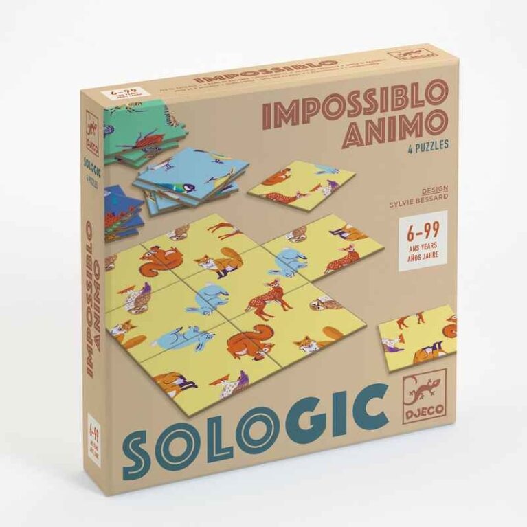Impossiblo Animo &#8211; Puzzle Logic Game By Djeco 6+