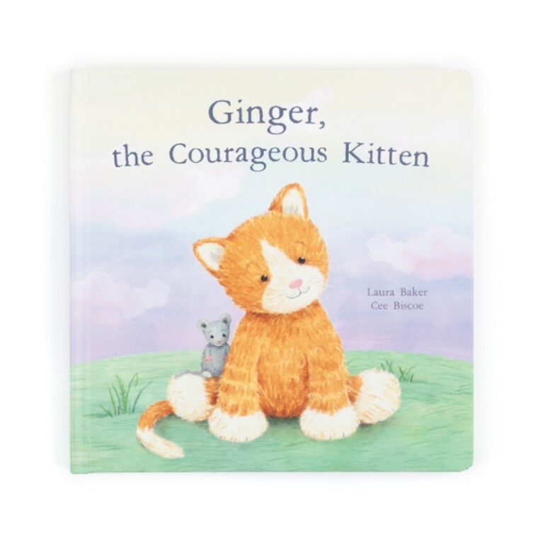 Ginger, The Courageous Kitten &#8211; Book By Jellycat