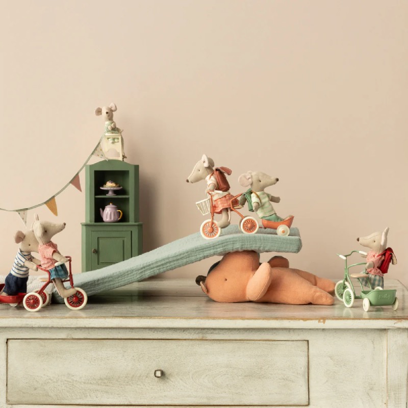 Big Sister With Bag Tricycle Mouse By Maileg 3+