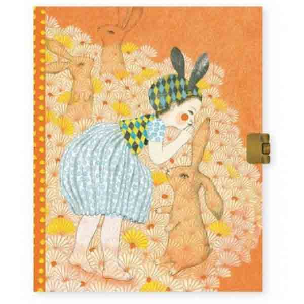Elodie Secret Notebook Lockable By Djeco