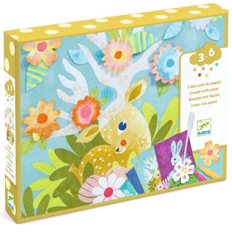 Create With Paper &#8211; Craft Kit By Djeco 3+