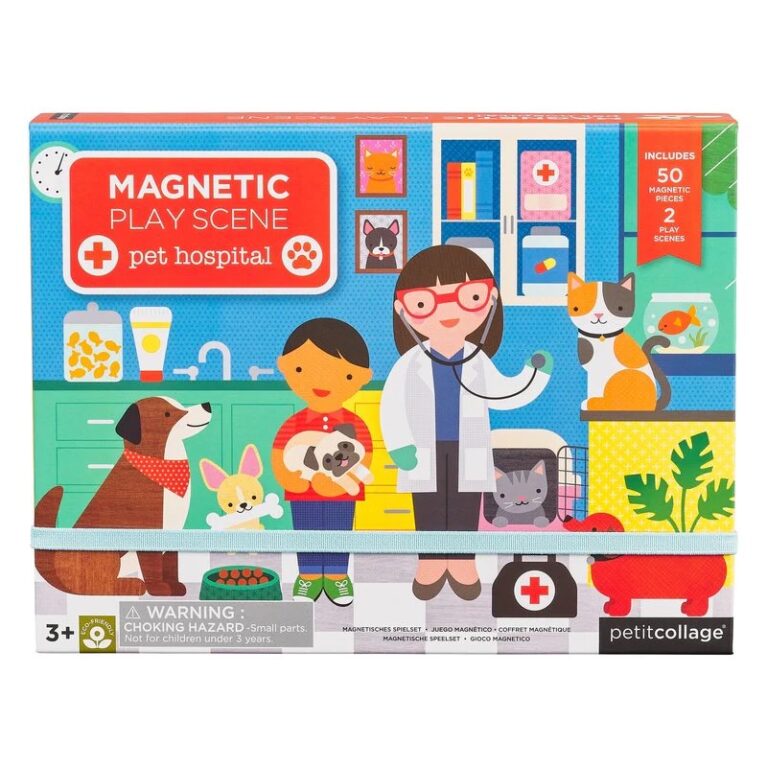 Pet Hospital &#8211; Magnetic Play Scene Set 3+