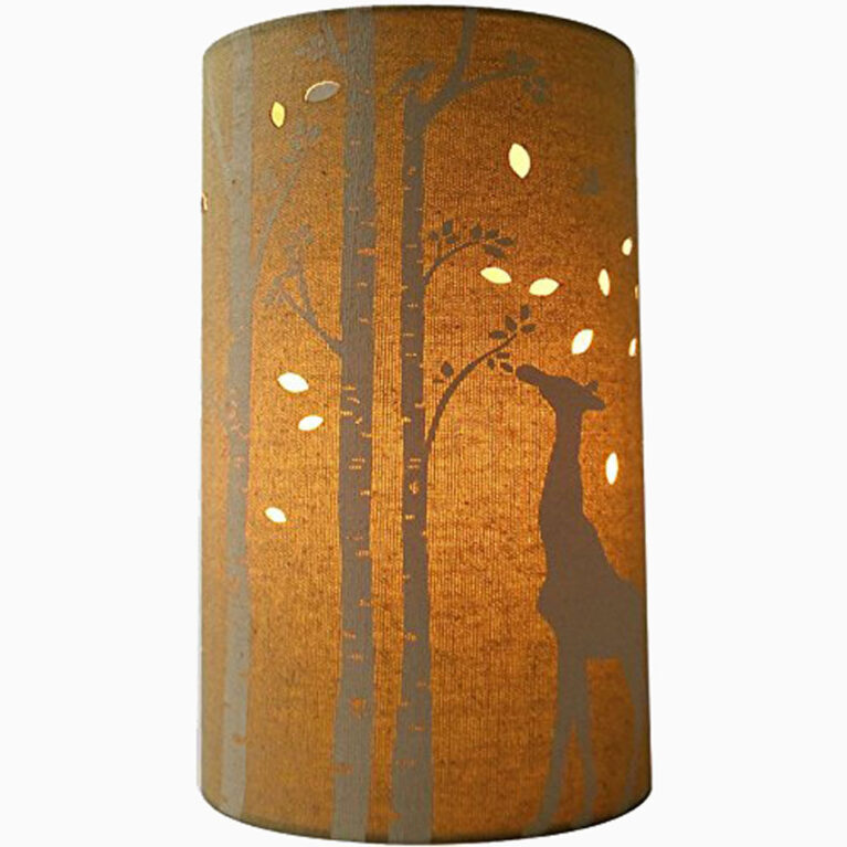 Giraffe &#8211; Cylindrical Fabric Lamp