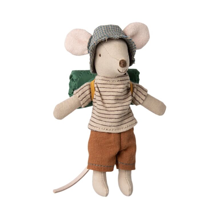 Hiker Mouse Big Brother Soft Toy By Maileg 3+