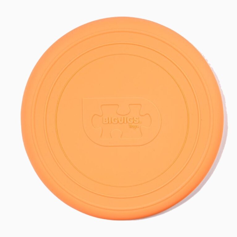 Foldable Flyer Frisbee In Apricot Orange 1+