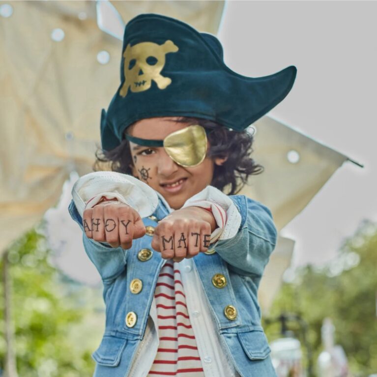Children&#8217;s Pirate Fancy Dress Costume 3-6yrs