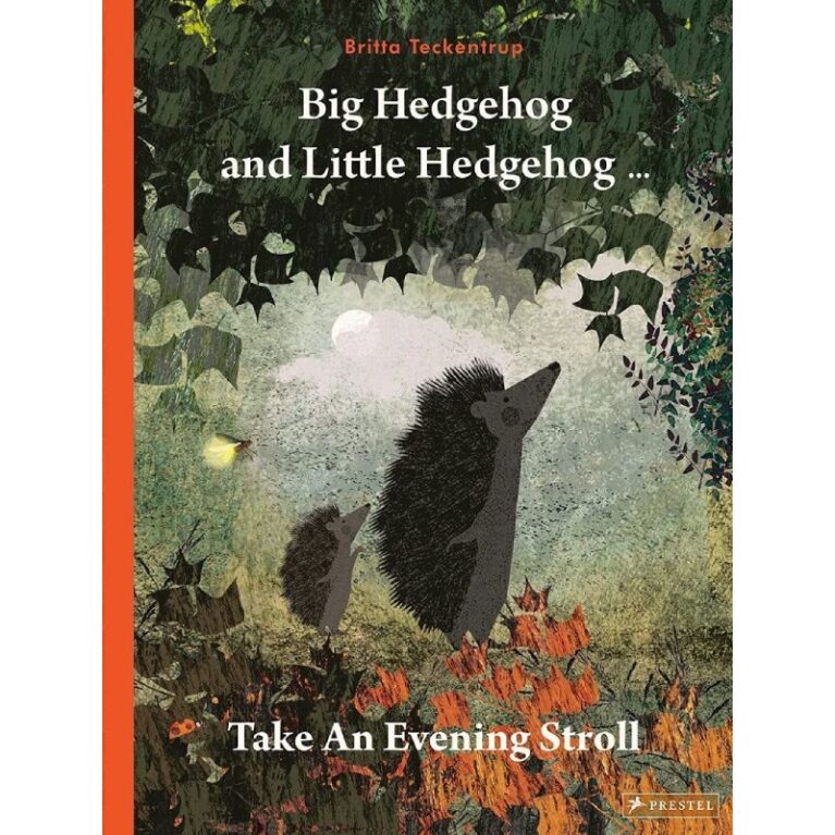 Big Hedgehog &#038; Little Hedgehog Take An Evening Stroll &#8211; Hardback