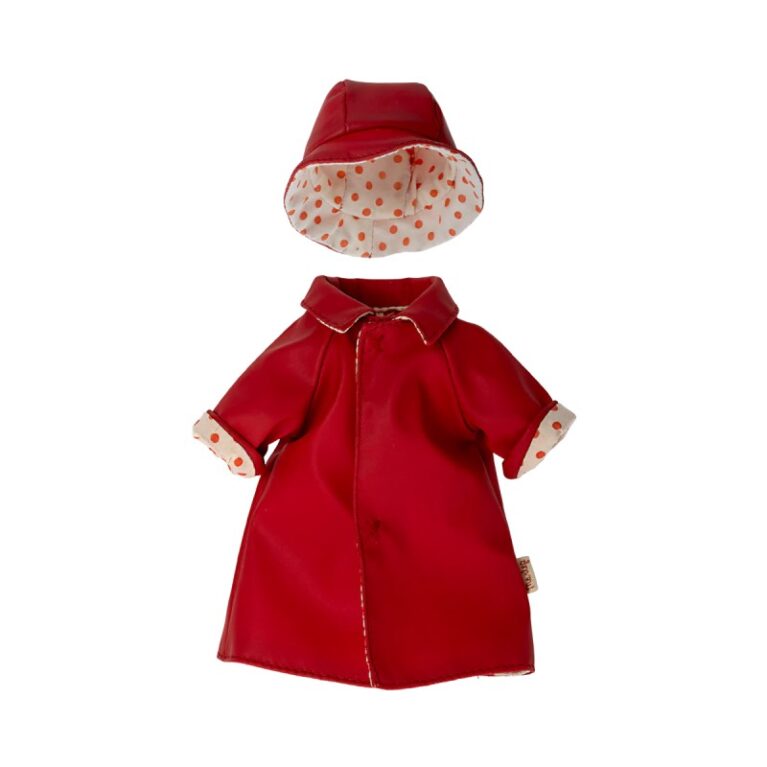 Raincoat With Hat for Teddy Mum Soft Toy By Maileg 3+