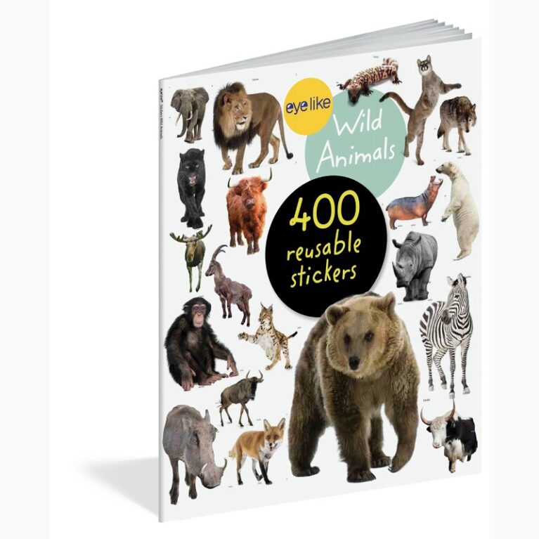 Eyelike Stickers: Wild Animals &#8211; Sticker Book