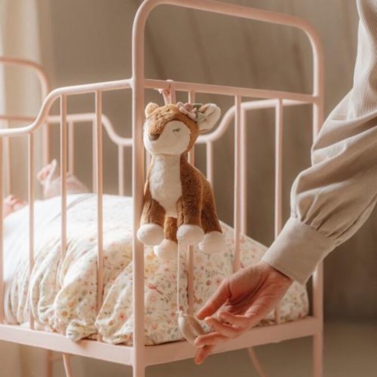 Fairy Garden Deer Fluffy Music Box By Little Dutch 0+