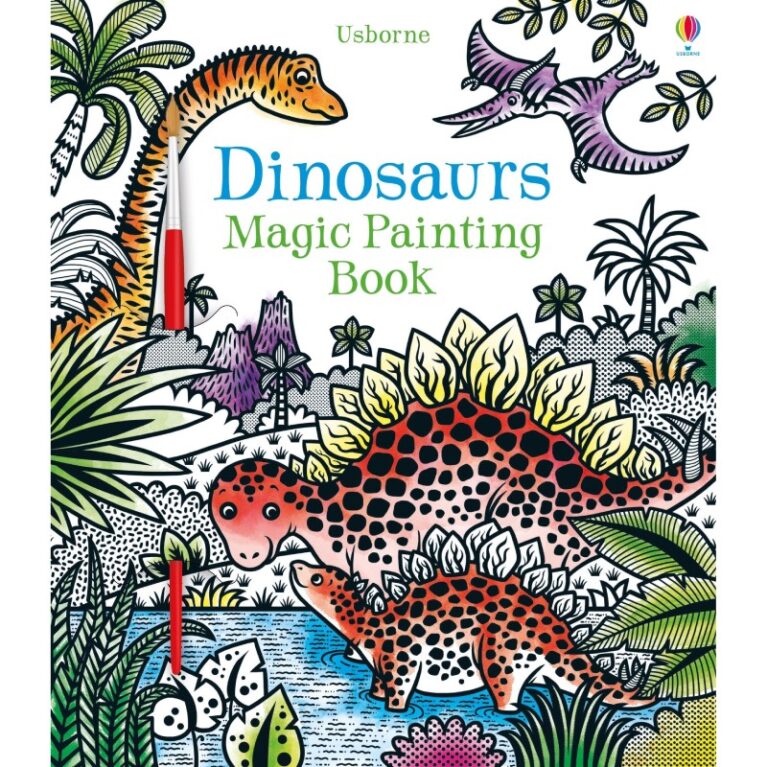 Dinosaurs Magic Painting Book