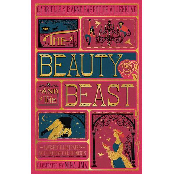 The Beauty And The Beast Illustrated Hardback Book