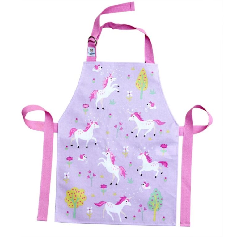 Children&#8217;s Apron &#8211; Unicorn Friends