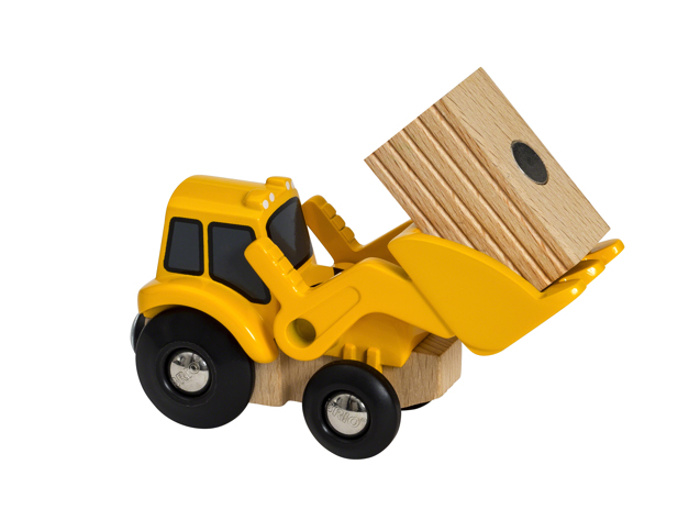 Loader Digger BRIO Wooden Railway Age 3+
